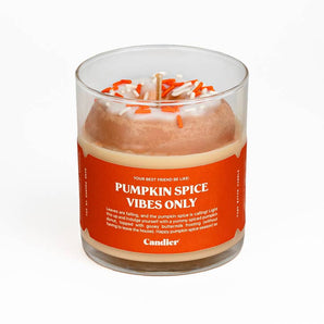 Pumpkin Spice Donut Candle