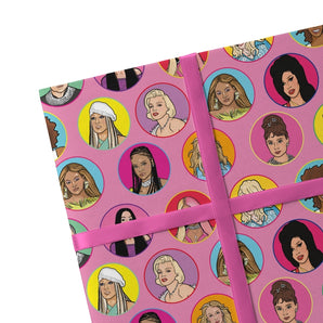 Iconic Women Wrapping Paper