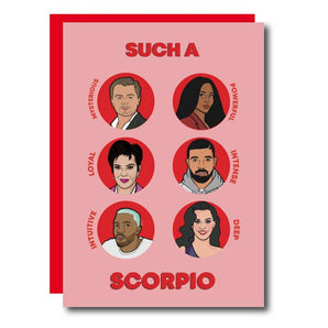 Such A Scorpio Greeting Card