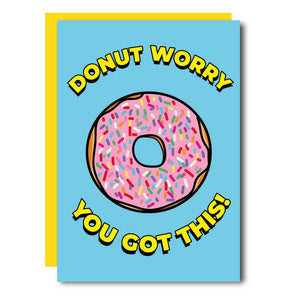 Donut Worry You Got This Card