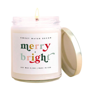 Merry and Bright 9 oz Soy Candle