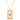 Tarot Card Necklace- Lovers 14K Gold Stainless Steel